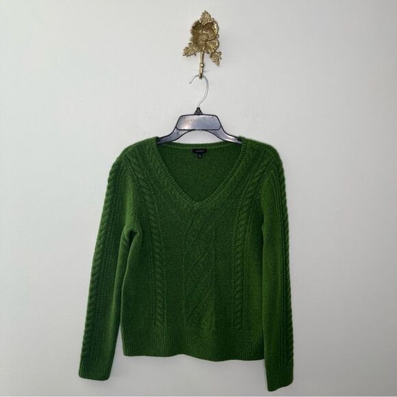 Talbots Wool Blend Cable Knit Sweater S - Picture 2 of 6